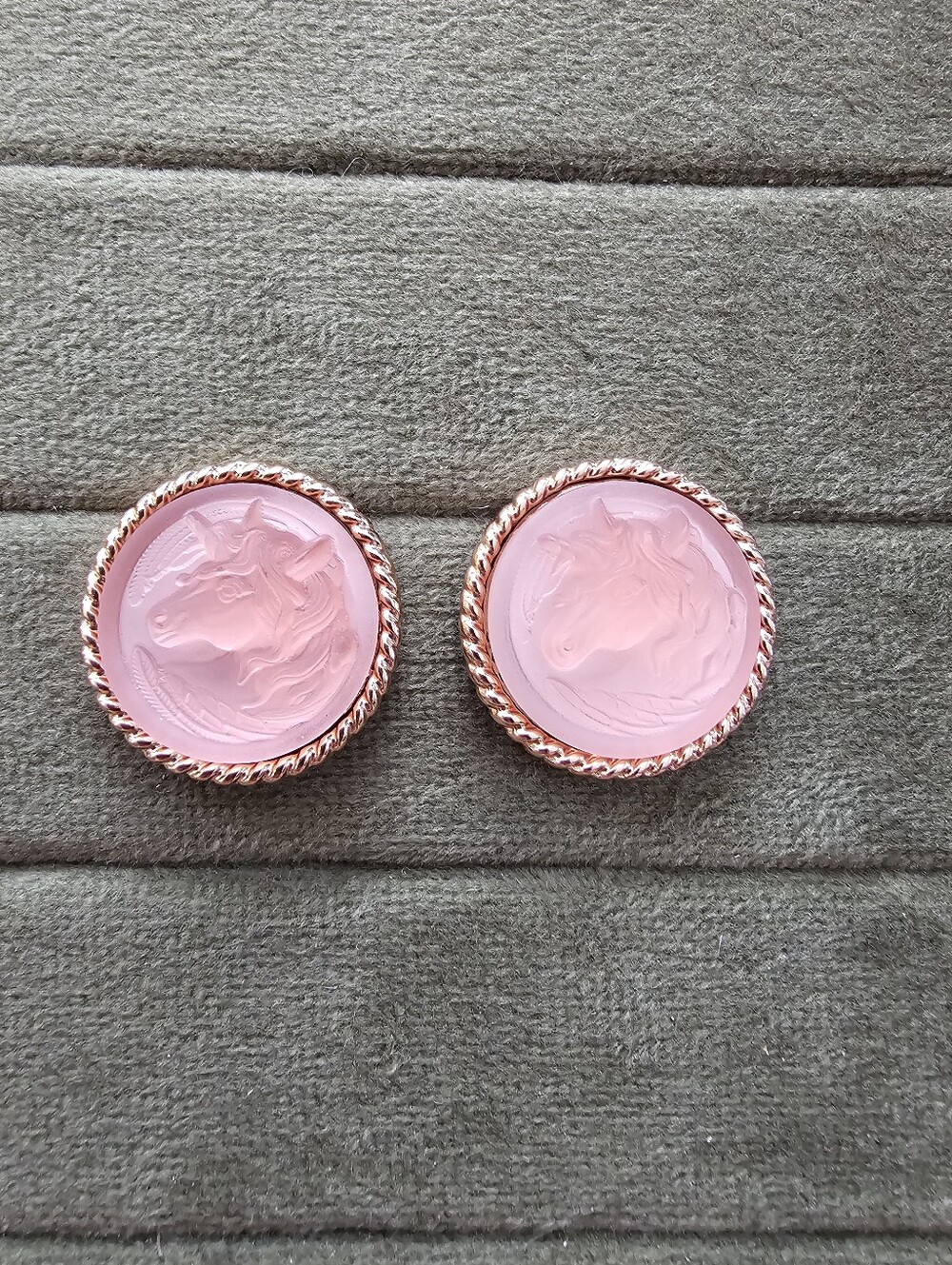 Unicorn Earrings - Picture 2 of 4